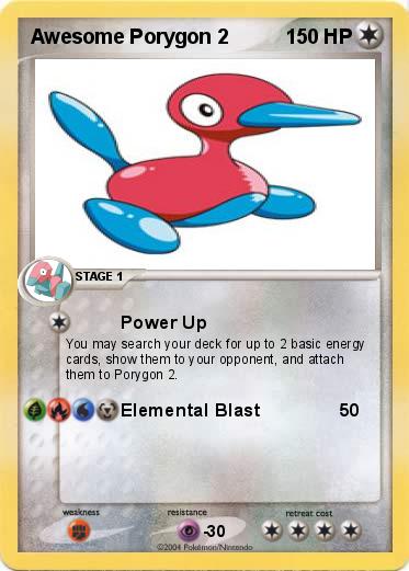 Pokemon Awesome Porygon 2