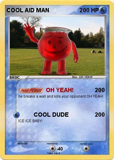 Pokemon COOL AID MAN