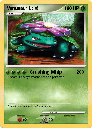 Pokemon Venusaur L: X!