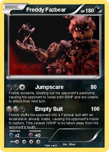 Pokemon Freddy Fazbear