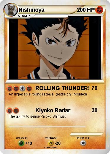 Pokemon Nishinoya
