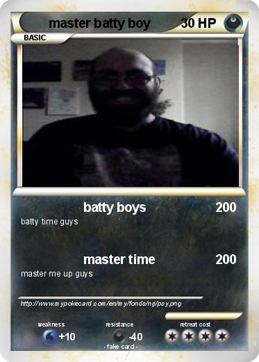 Pokemon master batty boy