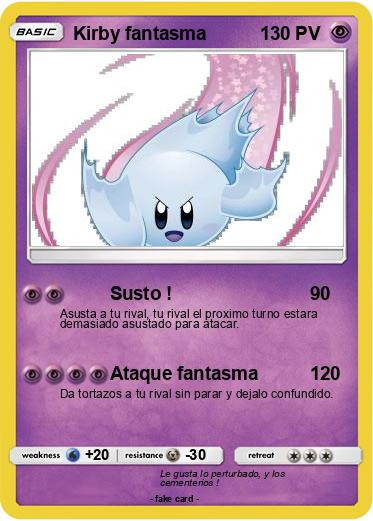 Pokemon Kirby fantasma