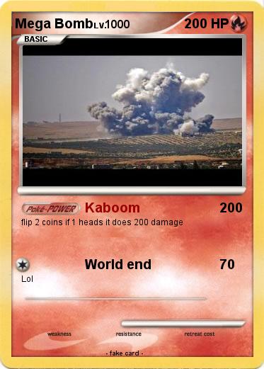 Pokemon Mega Bomb