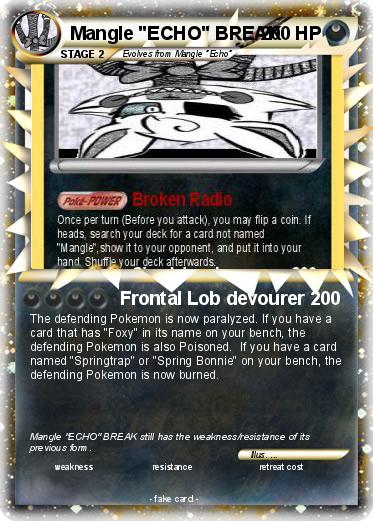 Pokemon Mangle "ECHO" BREAK
