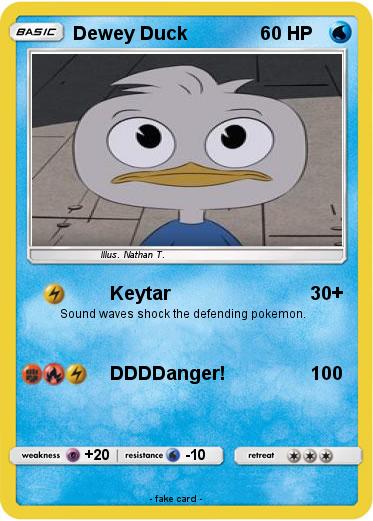 Pokemon Dewey Duck
