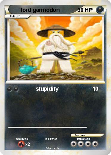 Pokemon lord garmodon