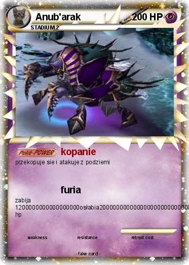 Pokemon Anub'arak