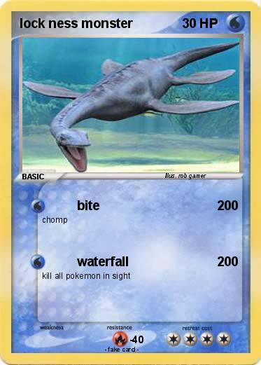 Pokemon lock ness monster