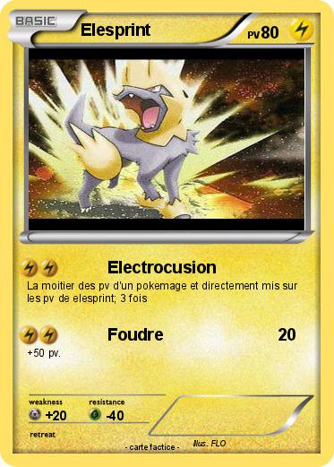 Pokemon Elesprint