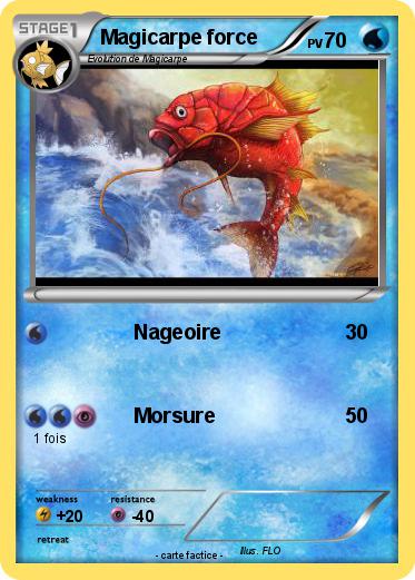 Pokemon Magicarpe force