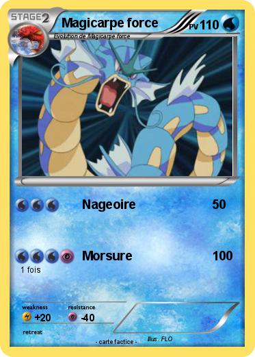 Pokemon Magicarpe force