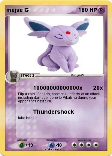 Pokemon mejse G