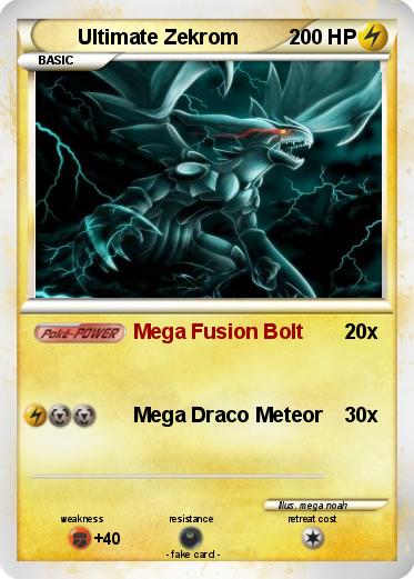 Pokemon Ultimate Zekrom