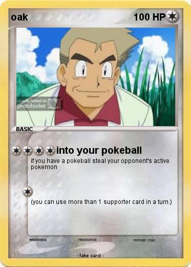 Pokemon oak