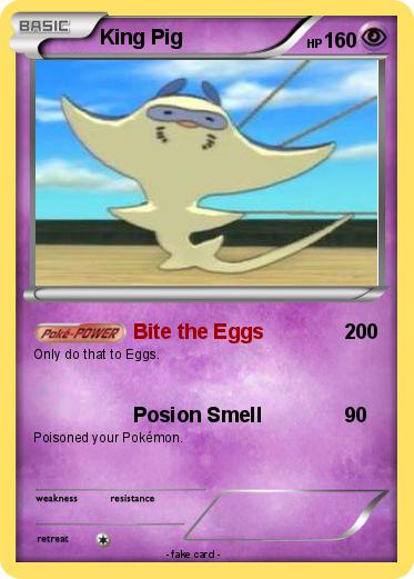 Pokemon King Pig