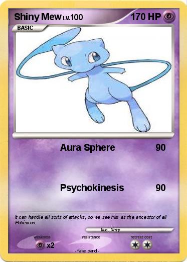 Pokemon Shiny Mew