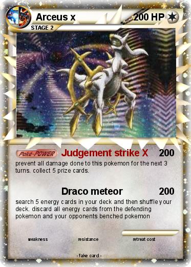 Pokemon Arceus x