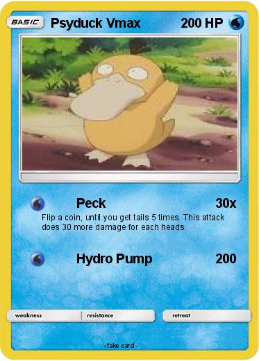 Pokemon Psyduck Vmax