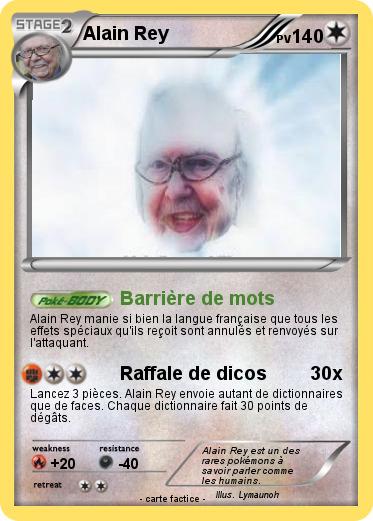 Pokemon Alain Rey