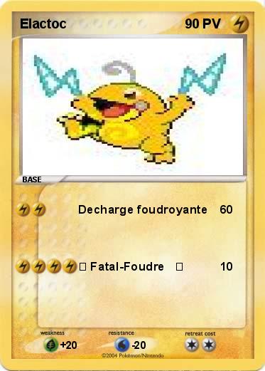 Pokemon Elactoc