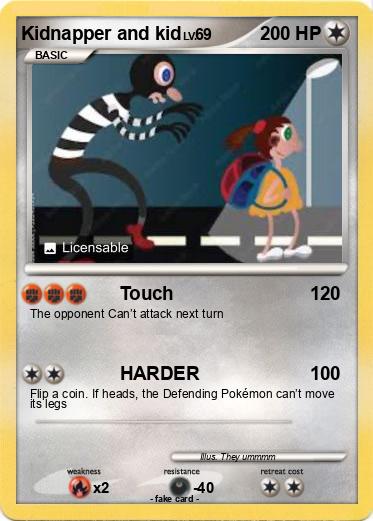 Pokemon Kidnapper and kid