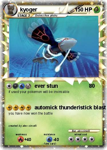 Pokemon kyoger