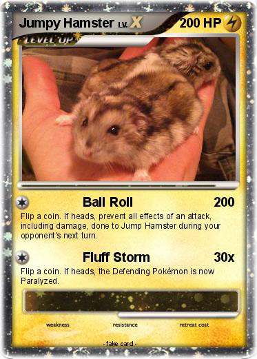 Pokemon Jumpy Hamster