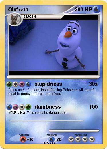 Pokemon Olaf