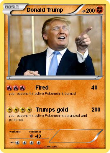 Pokemon Donald Trump
