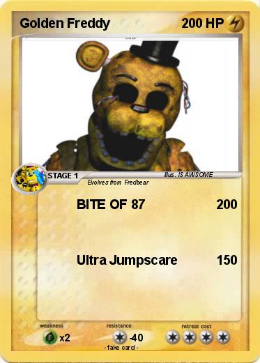 Pokemon Golden Freddy