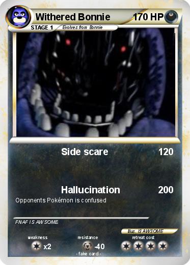 Pokemon Withered Bonnie