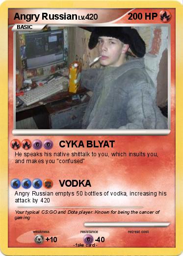 Pokemon Angry Russian