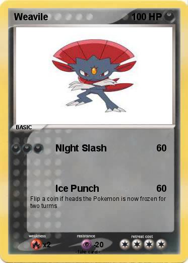 Pokemon Weavile