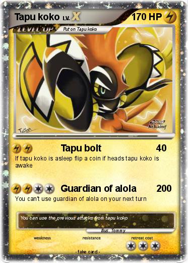 Pokemon Tapu koko