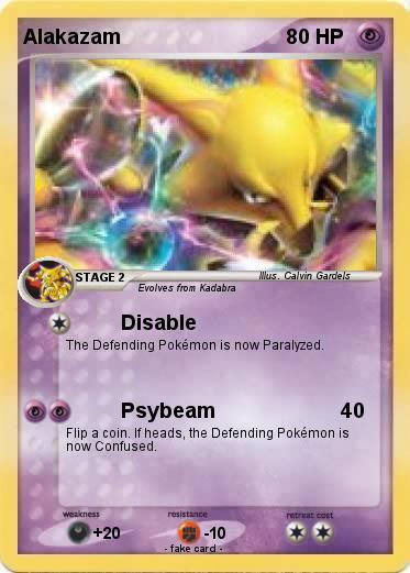 Pokemon Alakazam