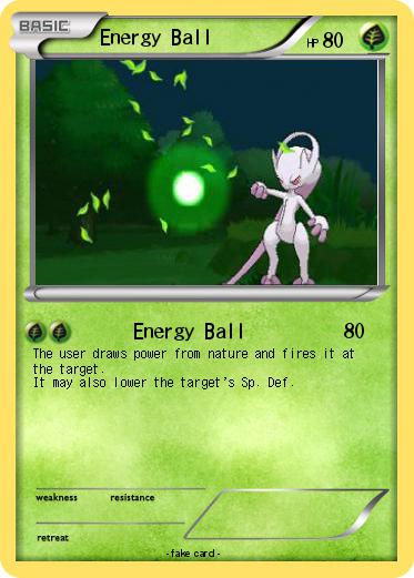 Pokemon Energy Ball