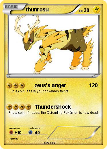 Pokemon thunrosu