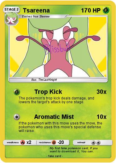 Pokemon Tsareena