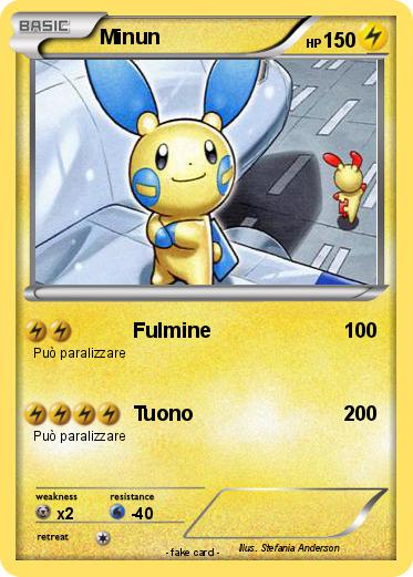Pokemon Minun