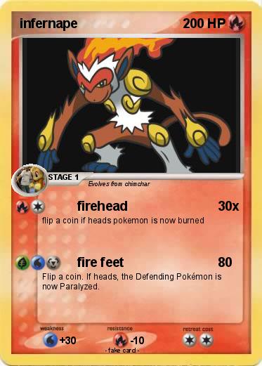 Pokemon infernape