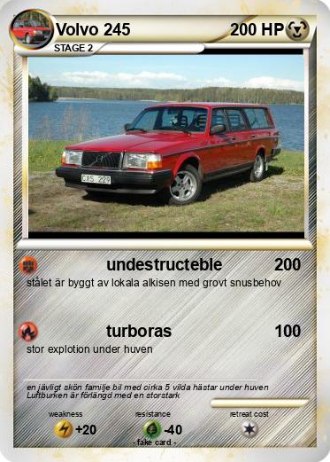 Pokemon Volvo 245