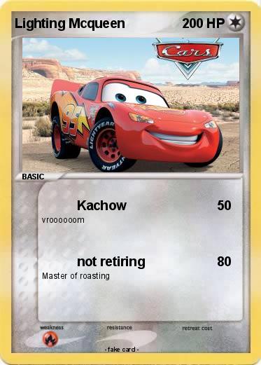 Pokemon Lighting Mcqueen