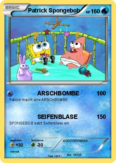 Pokemon Patrick Spongebob