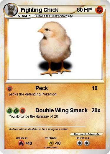Pokemon Fighting Chick