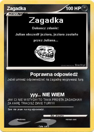 Pokemon Zagadka