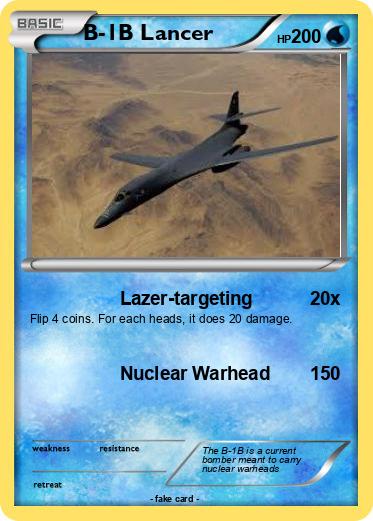 Pokemon B-1B Lancer
