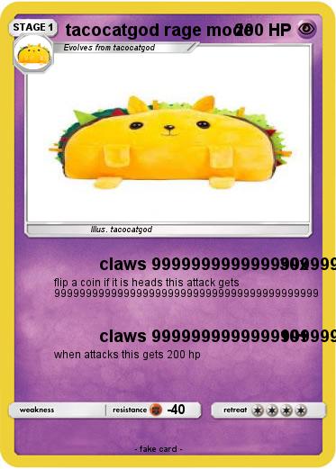 Pokemon tacocatgod rage mode