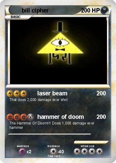 Pokemon bill cipher