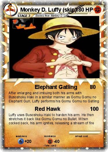 Pokemon Monkey D. Luffy (skip)